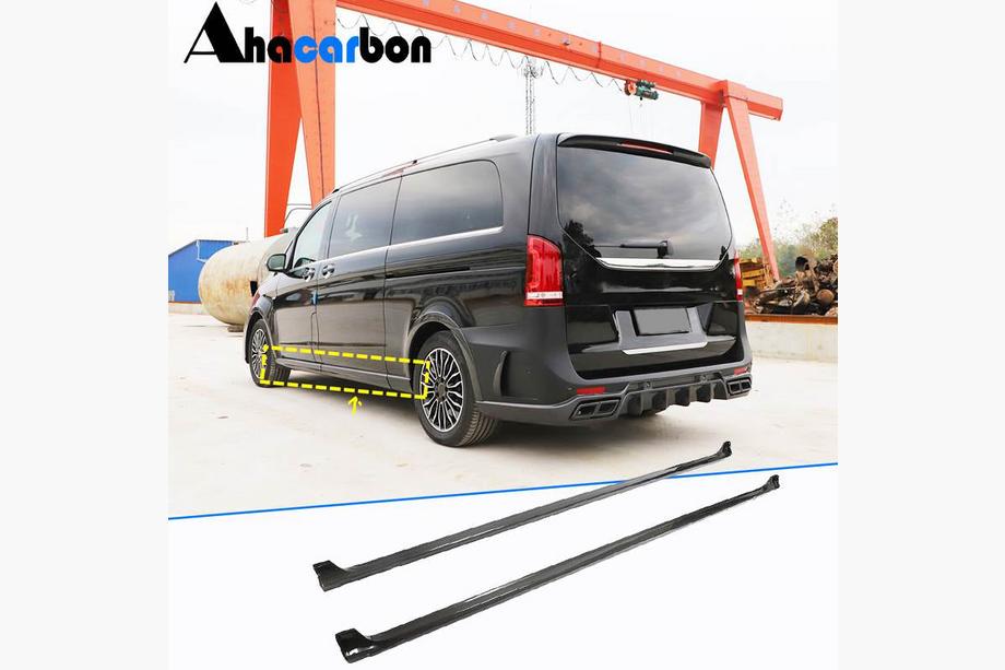 Mercedes Vito/V-class W447 2014– Helmaspoilerit (pitkä akseliväli, hiilikuitu) Image