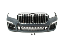 BMW 7-sarja F01/F02 2008–2015 Facelift-sarja G12 M760:een (ilman takaluukun ja takalokasuojien vaihtoa) kuva 24