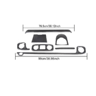 Mercedes G-Class W463 2018–2024 Sisätilan hiilikuitusisäosien sarja V1 kuva 5