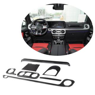 Sisätilan hiilikuitusisäosien sarja V1 Mercedes G-Class W463 2018–2024 kuva 1