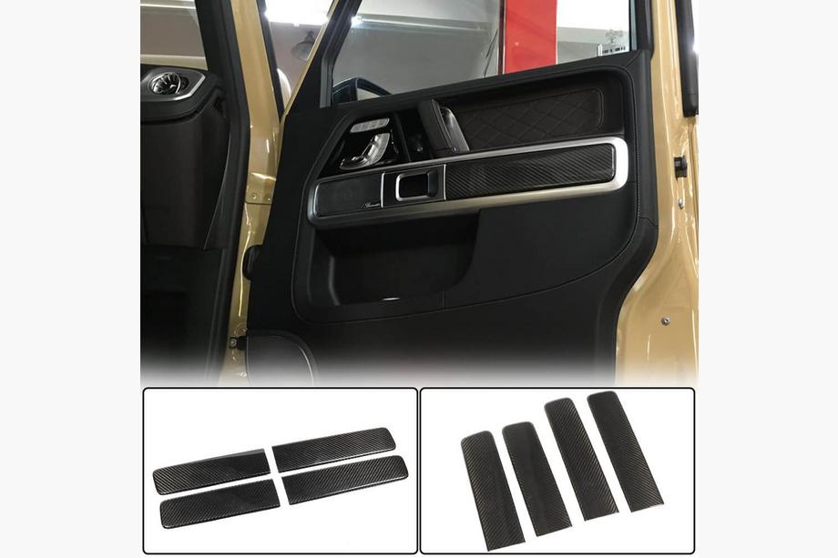 Mercedes G-Class W463 2018–2024 Sisätilan ovipaneelin koristepaneelit (dry carbon) Image