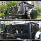 Mercedes G class W463 1990–2018 Spoileri V1 (hiilikuitu) kuva 4
