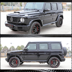Mercedes G-Class W463 2018–2024 Hiilikuituiset suojalistat etulokasuojiin kuva 5