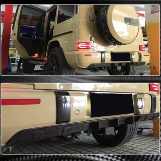 Takaspoilerin diffuusori V1 (G63 AMG:lle, hiilikuitu) Mercedes G-Class W463 2018–2024 kuva 4