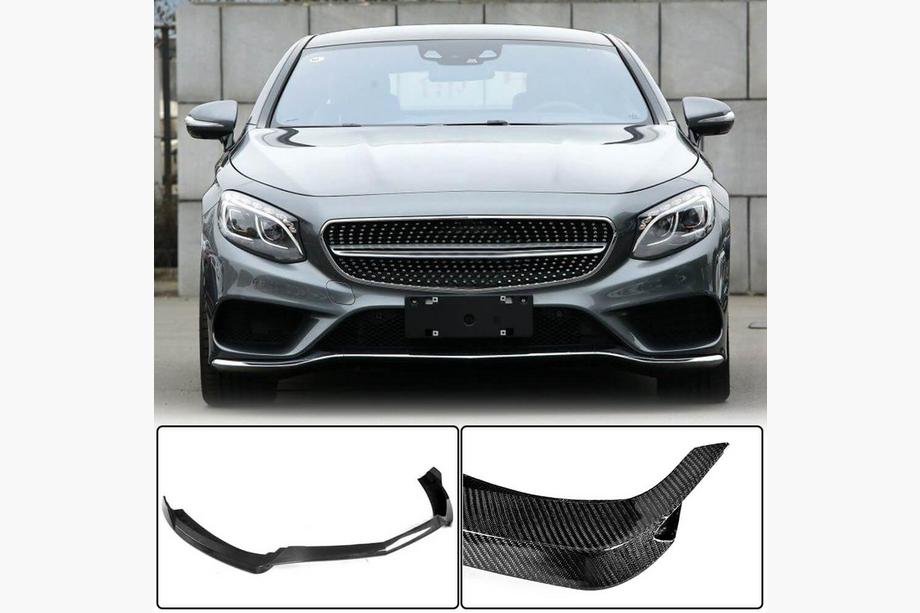 Mercedes S-class C217 Coupé 2014–2020 Etupuskurin lipa Lip V1 (AMG-Line 2015-2018, hiilikuitu) Image