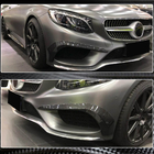 Mercedes S-class C217 Coupé 2014–2020 Hiilikuituiset etupuskurin listat (AMG-Line 2015-2018) kuva 5