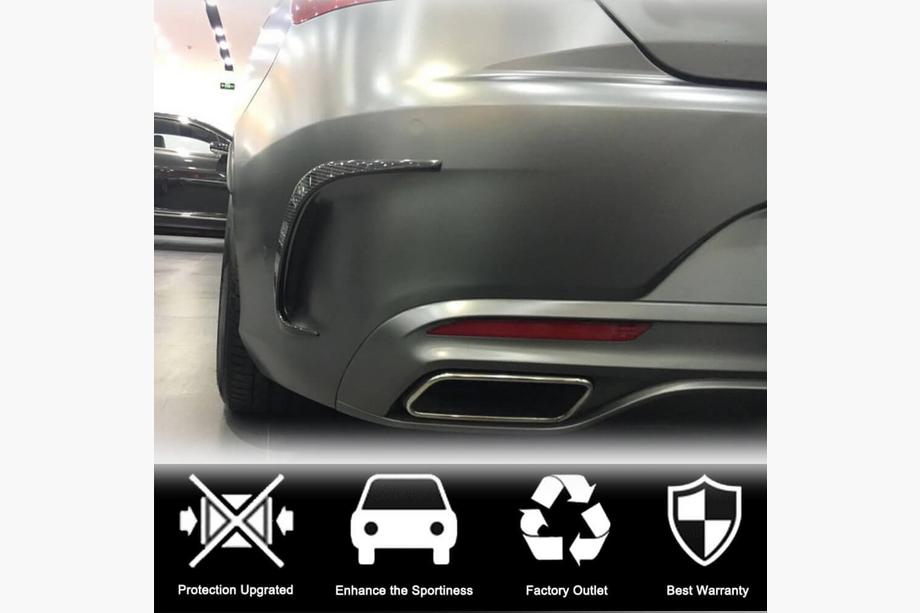 Mercedes S-class C217 Coupé 2014–2020 Takapuskurin suojalista (AMG / AMG-Line, hiilikuitu) Kuva 3