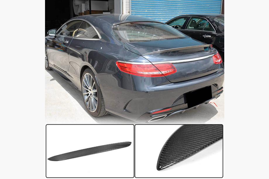 Mercedes S-class C217 Coupé 2014–2020 Spoileri V2 (coupé, hiilikuitu) Image
