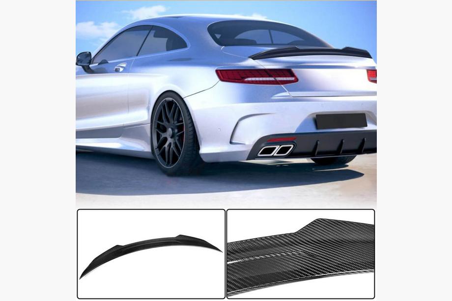 Mercedes S-class C217 Coupé 2014–2020 Spoileri V3 (coupé, kuivahiilikuitu) Image