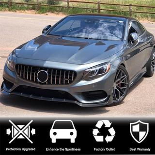 Etupuskurin lip spoiler V2 (AMG-Line 2015-2018, hiilikuitu) kuva 3