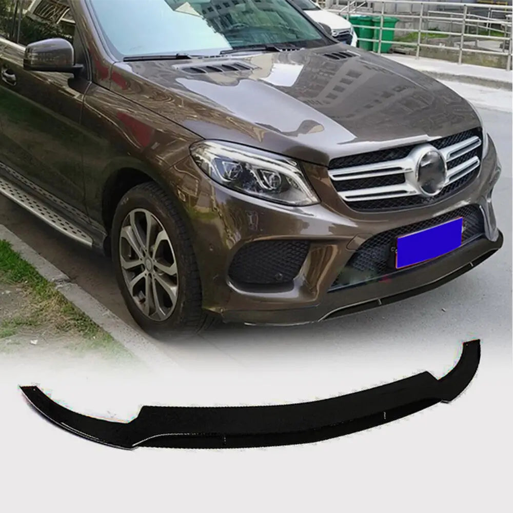 Mercedes GLE coupe C292 2015–2019 Etupuskurin lip-spoileri (GLE43 AMG, muovi) Image