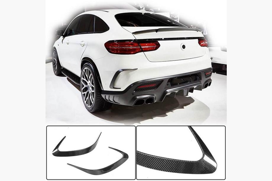 Mercedes GLE coupe C292 2015–2019 Takapuskurin suojalista (hiilikuitu) Kuva 2
