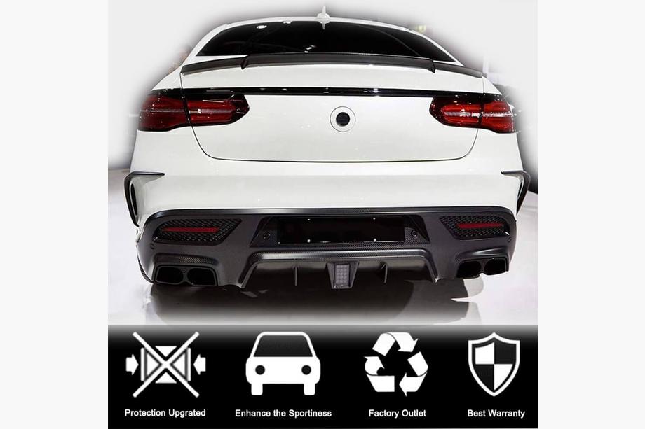 Mercedes GLE coupe C292 2015–2019 Takapuskurin suojalista (hiilikuitu) Kuva 4