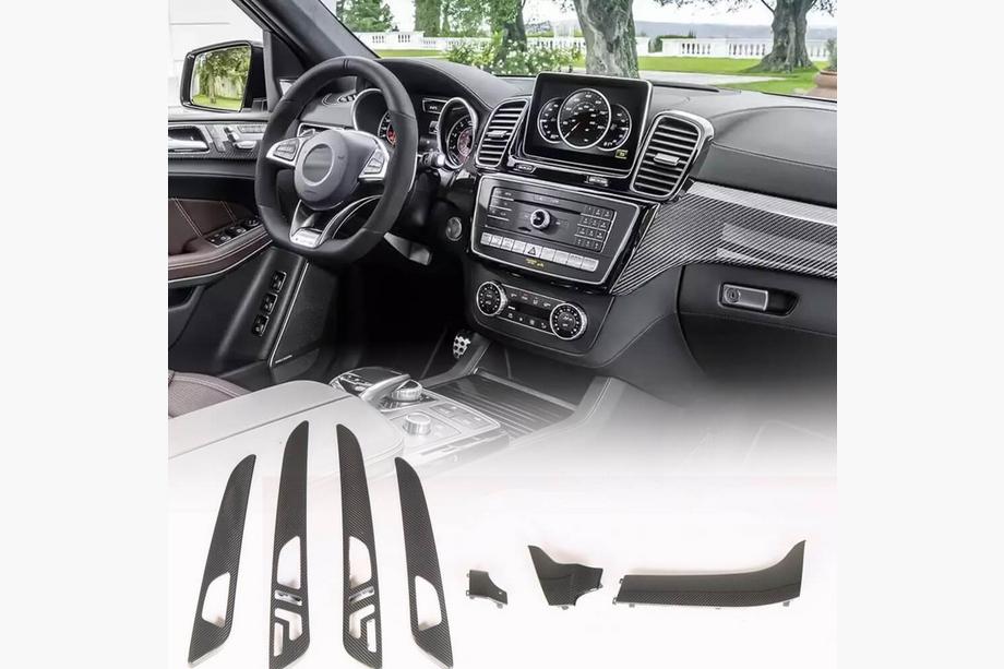 Mercedes GLE coupe C292 2015–2019 Hiilikuituiset sisustan insertit (Carbon) Kuva 1