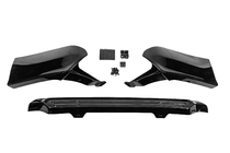Toyota Land Cruiser Prado 150 2009–2023 Takadiffuusori, 3-osainen TRD (2017+) Musta kuva 2