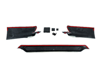 Toyota Land Cruiser Prado 150 2009–2023 Takadiffuusori, 3-osainen TRD (2017+) Musta kuva 9