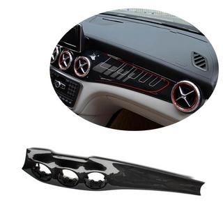 Keskikonsolin suojapaneeli (2014-2016, hiilikuitu) Mercedes GLA X156 2014–2019 kuva 1