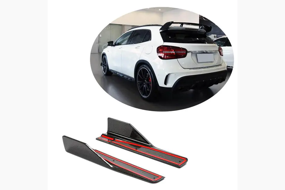 Mercedes GLA X156 2014–2019 Kynnyslistat (GLA45 AMG 2013-2016, hiilikuitu) Image