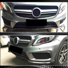 Mercedes GLA X156 2014–2019 Etupuskurin lip-spoileri (GLA45 AMG 2013-2016, hiilikuitu) kuva 4