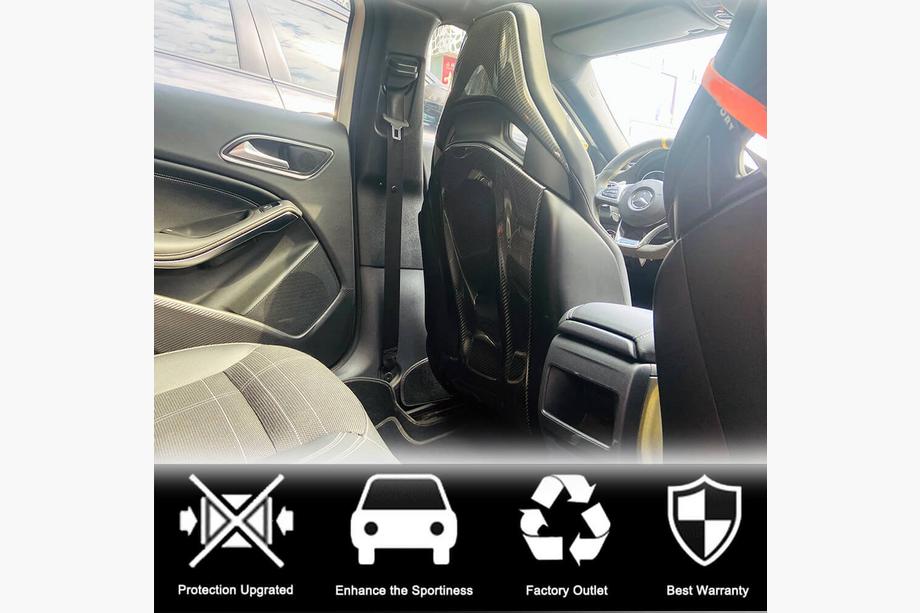 Mercedes A-class W177 2018– Istuimen koristelistat (Dry carbon) Kuva 4