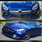 Mercedes AMG GT C190/R190 2014–2022 Etupuskurin lipa Lip (2015-2017, hiilikuitu) kuva 3