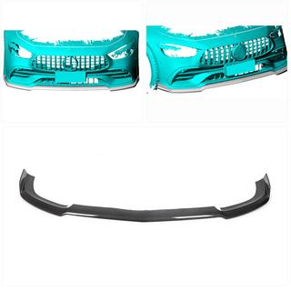 Etupuskurin lip-spoileri Lip (GT43/GT50/GT53 2018-2022, hiilikuitu) kuva 2