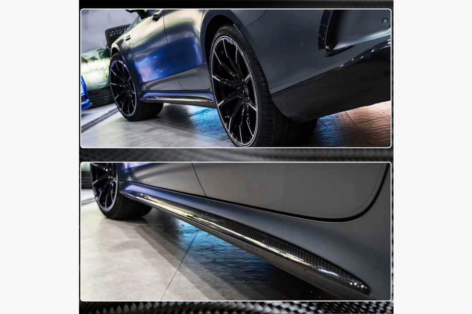 Mercedes AMG GT 4 X290 2018– Sivukynnykset (GT53 2018-2022, dry carbon) Kuva 4