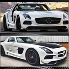 Mercedes SLS C197 2010–2014 Etupuskurin lippo (Hiilikuitu) kuva 5