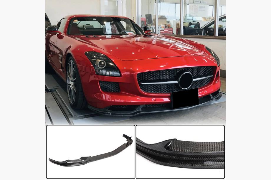 Mercedes SLS C197 2010–2014 Etupuskurin lippo (Hiilikuitu) Image