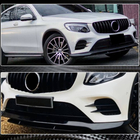 Mercedes GLC X253 2015–2022 Etupuskurin lip-spoileri (AMG-Line/GLC43 AMG, hiilikuitu) kuva 2