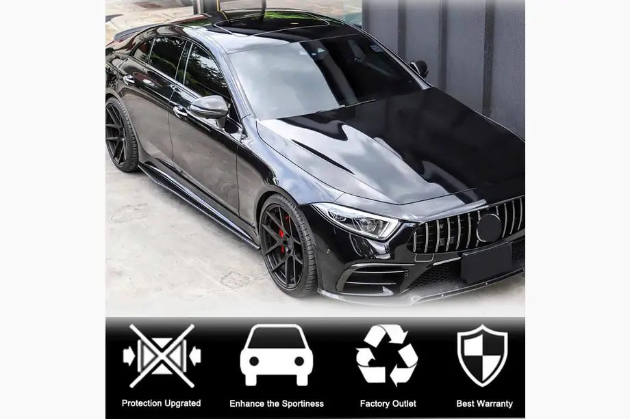 Mercedes CLS C257 2018– Helmalevikkeet V1 (AMG/AMG-Line 2018-2020, hiilikuitu) Kuva 3