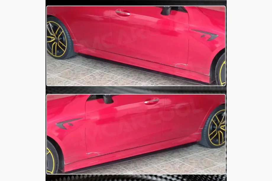 Mercedes CLS C257 2018– Helmalevikkeet V1 (AMG/AMG-Line 2018-2020, hiilikuitu) Kuva 5