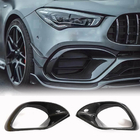 Mercedes CLA C118 2019– Hiilikuituiset etupuskurin lisäosat (CLA45 AMG SD, Carbon) kuva 1