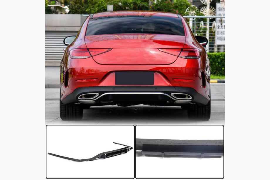 Mercedes CLS C257 2018– Takapuskurin diffuusori V1 (AMG-Line 2018-2020, hiilikuitu) Image