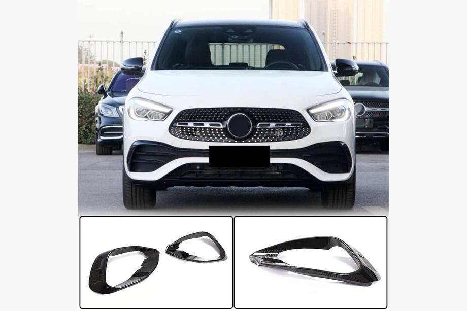 Mercedes GLA H247 2020– Etupuskurin listat V1 (AMG/AMG-Line, hiilikuitu) Image