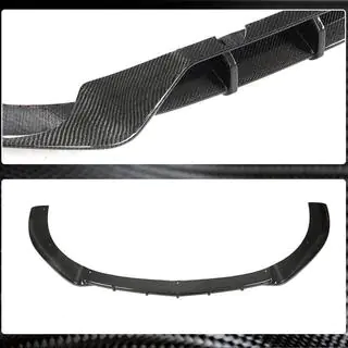 Etupuskurin lip spoileri (AMG/AMG-Line, hiilikuitu) kuva 3