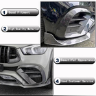 Mercedes GLE Coupé C167 2019– Etupuskurin insertit (GLE 350/GLE450/GLE63 2019-2023, hiilikuitu) kuva 4