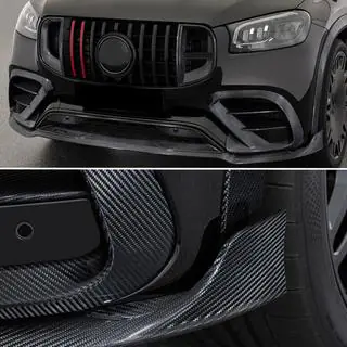 Hiilikuituinen etupuskurin lipa (GLE63 AMG) kuva 3