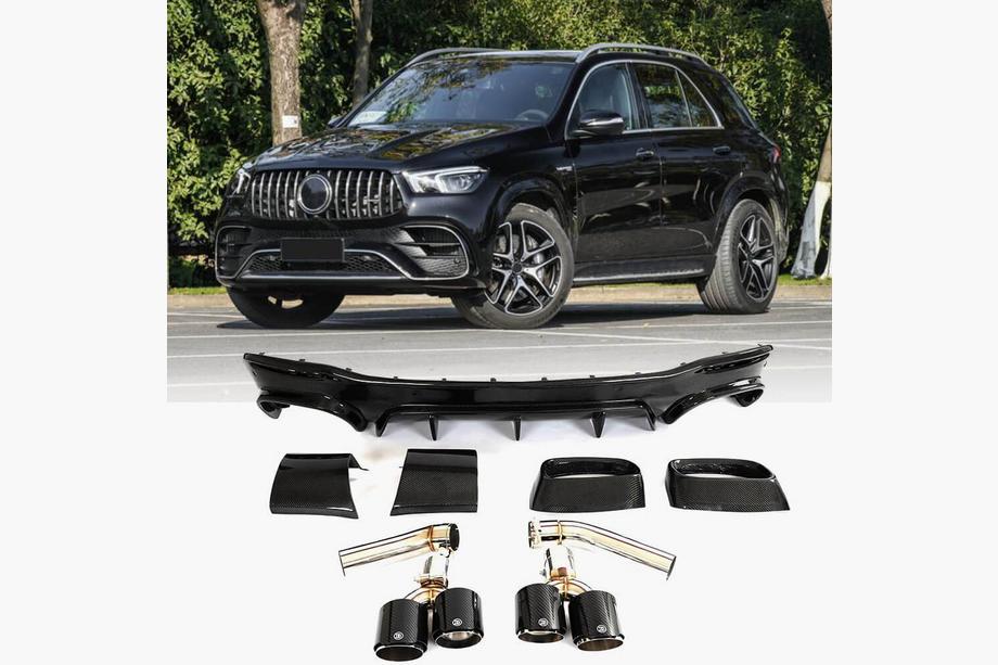 Mercedes GLE W167 2018– Takadiffuusori pakoputkenpäillä GLE63 Carbon (2018-2026) Image