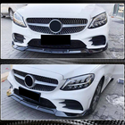 Mercedes C-sarja W206 2022– Etupuskurin lip (AMG-Line, hiilikuitu) kuva 3