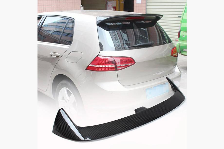 Volkswagen Golf 7/E-Golf 2012–2020 V6-spoileri (Base/R-Line HB:lle, hiilikuitu) Image