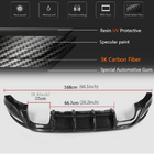 Volkswagen Golf 7/E-Golf 2012–2020 Takapuskurin diffuusori V2 (Base/GTI HB 2012-2017, hiilikuitu) kuva 5