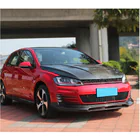 Volkswagen Golf 7/E-Golf 2012–2020 Etupuskurin lipa Lip V1 (GTI HB 2012-2017, hiilikuitu) kuva 3