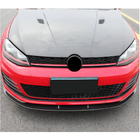 Volkswagen Golf 7/E-Golf 2012–2020 Etupuskurin lipa Lip V2 (GTI HB 2012-2017, hiilikuitu) kuva 3