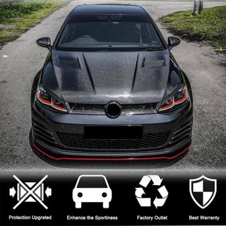 Jäähdyttäjän säleikkö (HB 2012-2017, Dry Carbon) Volkswagen Golf 7/E-Golf 2012–2020 kuva 4