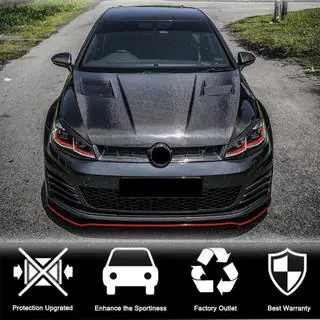 Jäähdyttäjän säleikkö (HB 2012-2017, Dry Carbon) Volkswagen Golf 7/E-Golf 2012–2020 kuva 4