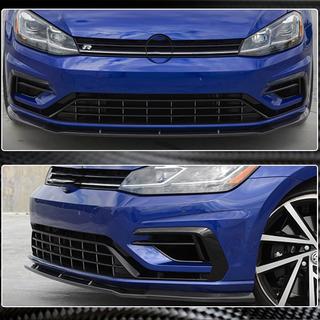 Etupuskurin lipa Lip V1 (R/R-Line 2017-2020, hiilikuitu) Volkswagen Golf 7/E-Golf 2012–2020 kuva 3