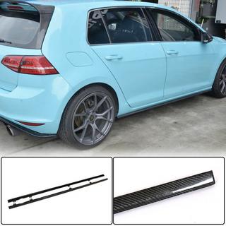 Sivukynnykset (R/R-line 2017-2020, hiilikuitu) Volkswagen Golf 7/E-Golf 2012–2020 kuva 1