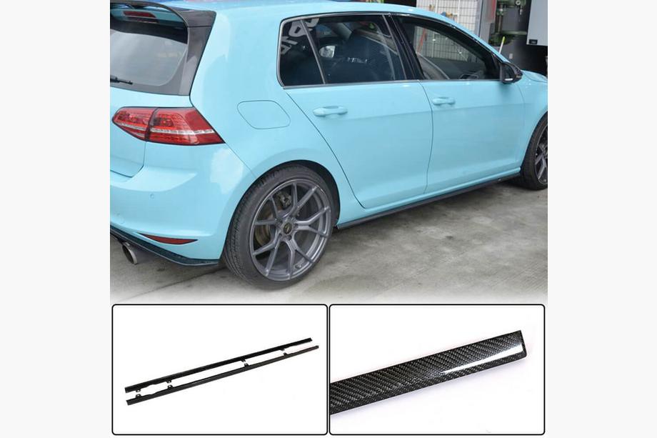 Volkswagen Golf 7/E-Golf 2012–2020 Sivukynnykset (R/R-line 2017-2020, hiilikuitu) Image