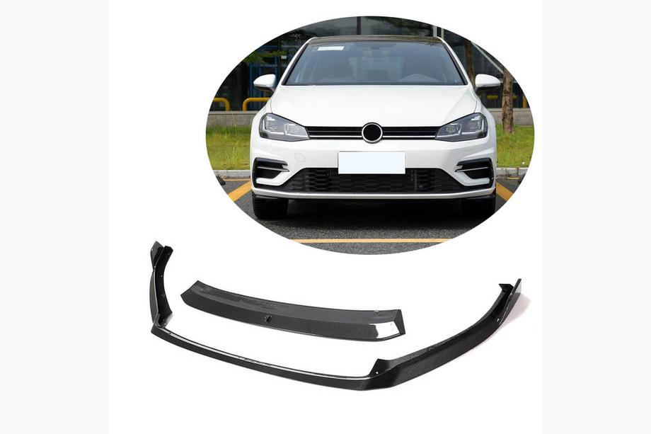 Volkswagen Golf 7/E-Golf 2012–2020 Etupuskurin lipa V2 (R/R-Line 2017-2020, hiilikuitu) Image